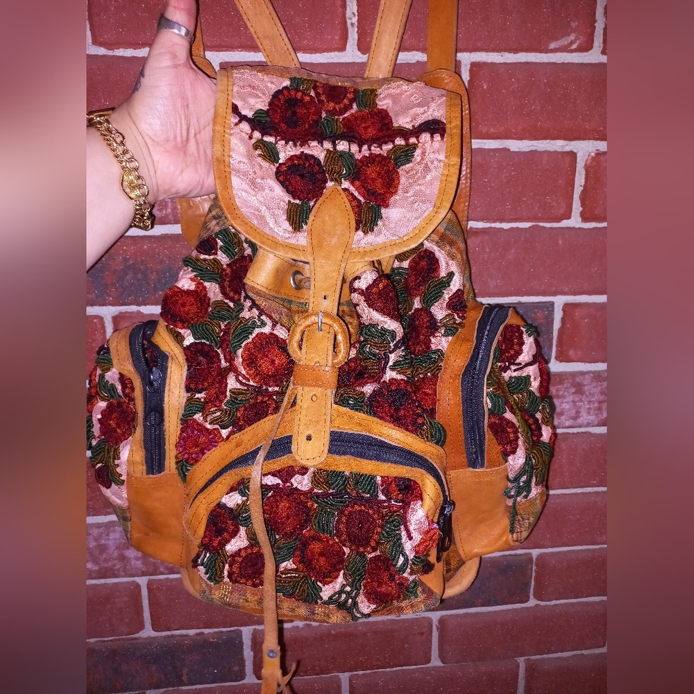 Embroidered Backpack - image 8
